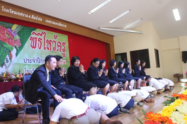 ภาพกิจกรรมพิธีไหว้ครูประจำปี พ.ศ. 2562